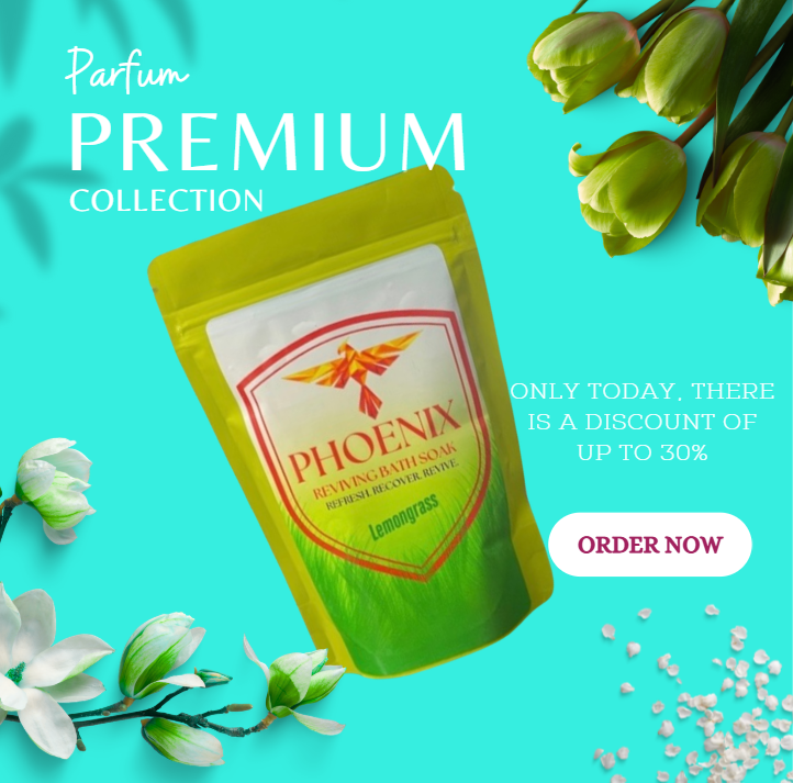 Phoenix Reviving Bath Soak — Lemongrass (3-Pack)